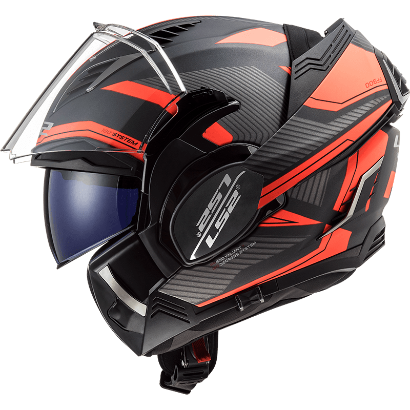 Casco LS2 900 Valiant II Revo Naranja / Mate