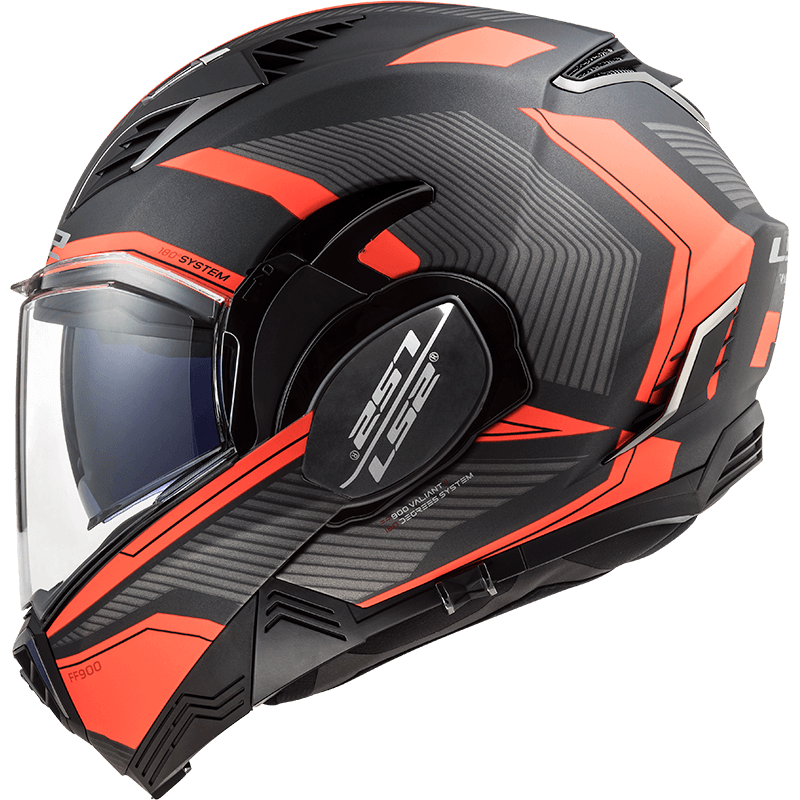 Casco LS2 900 Valiant II Revo Naranja / Mate