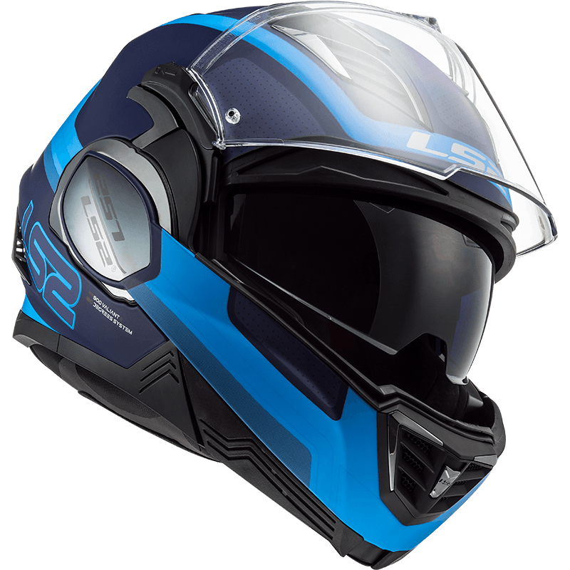 Casco LS2 900 Valiant II Orbit Azul / Mate