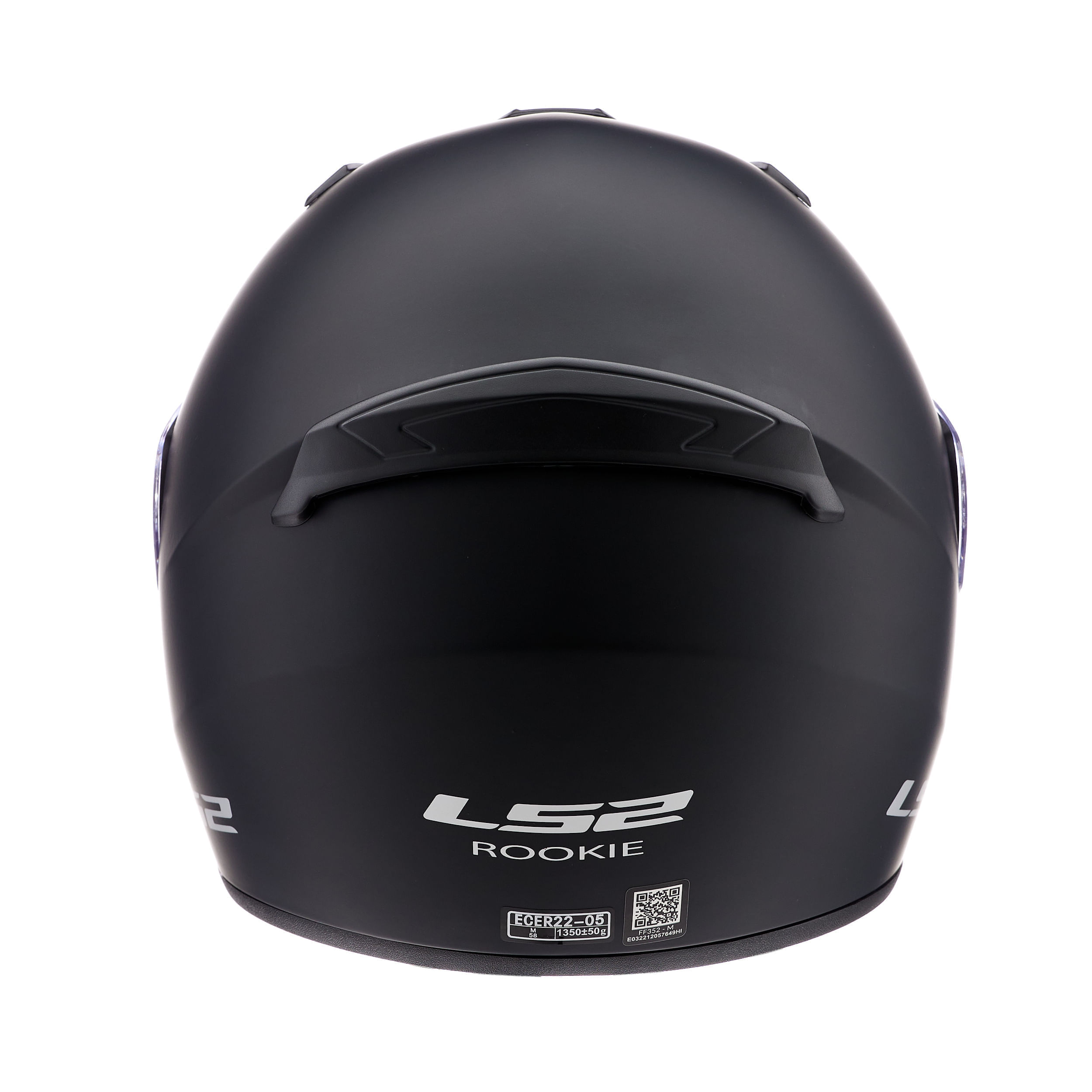 Casco LS2 352 Rookie Solid Negro / Mate