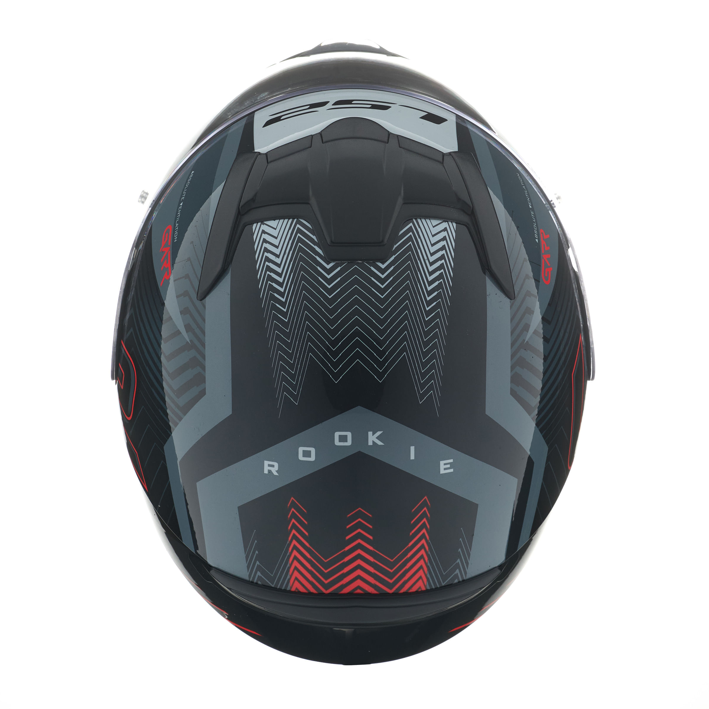Casco LS2 352 Rookie Garr Negro / Rojo / Mate