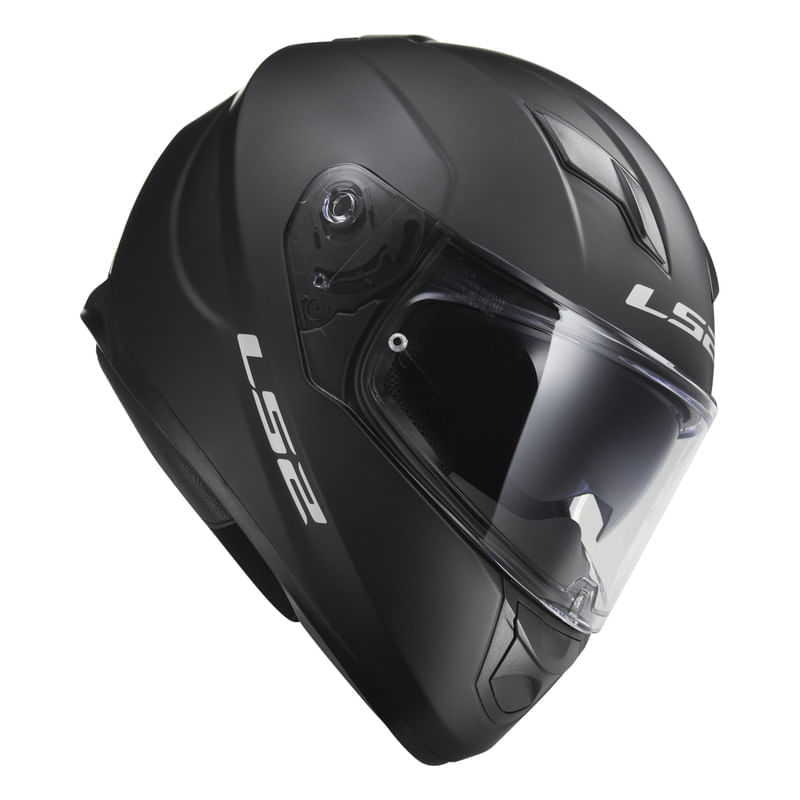 Casco LS2 320 Stream Solid Negro / Mate