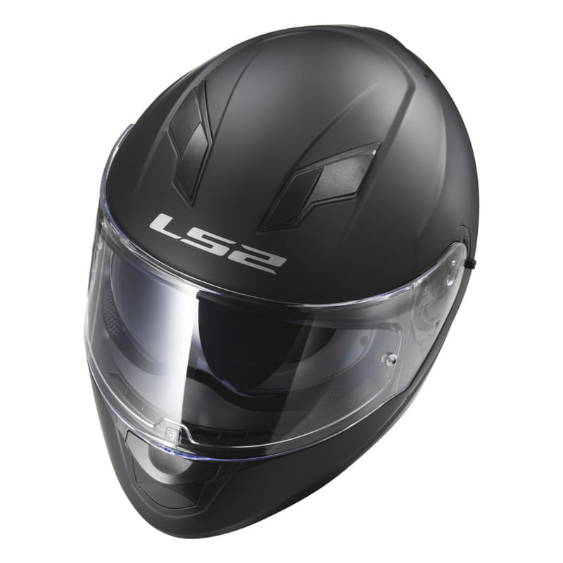 Casco LS2 320 Stream Solid Negro / Mate