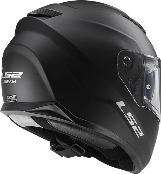 Casco LS2 320 Stream Solid Negro / Mate
