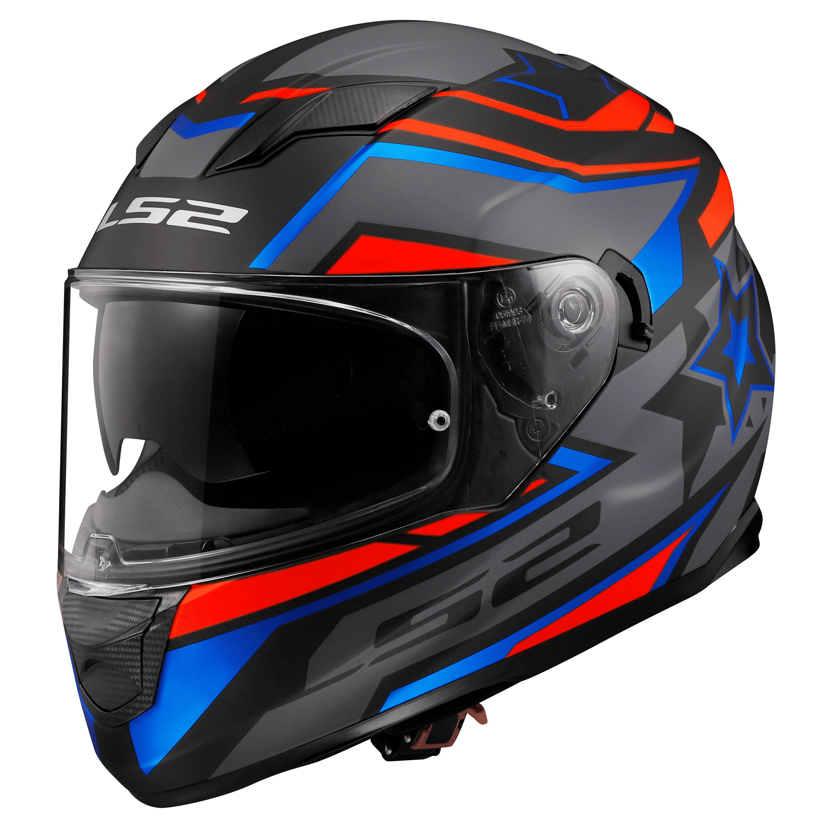 Casco LS2 320 Stream Evo Fast Rojo / Brillo