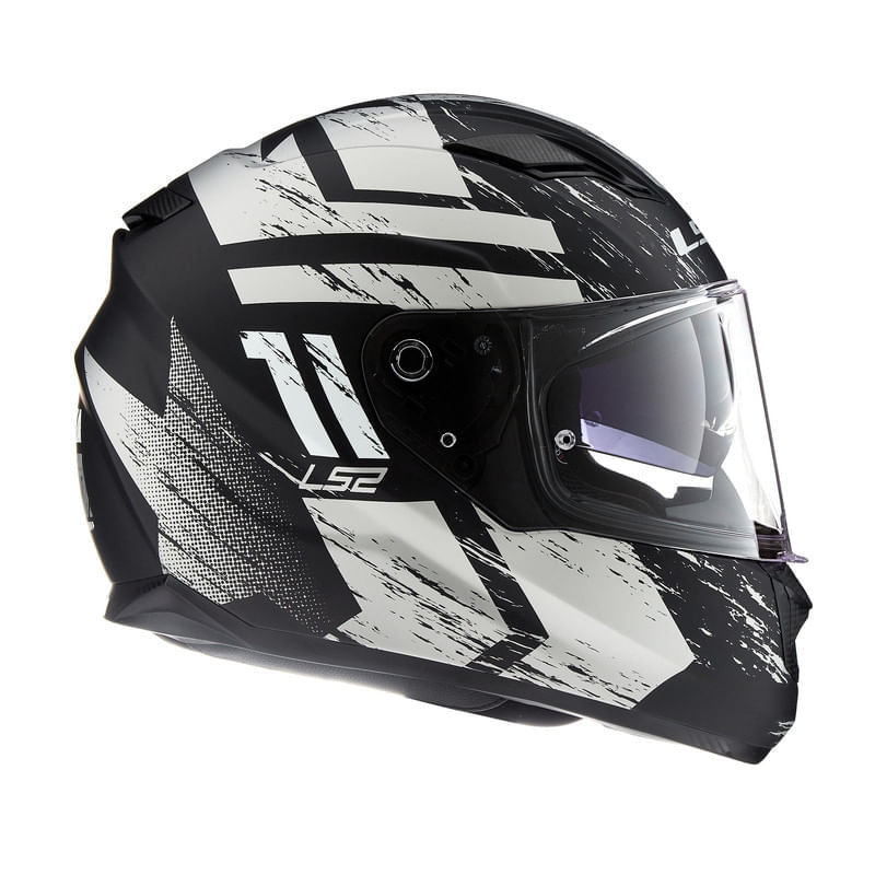 Casco LS2 320 Stream Hunter Gris / Negro / Mate