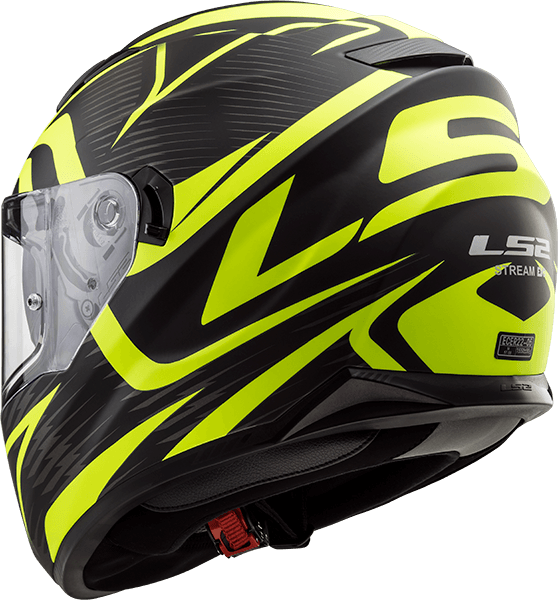 Casco LS2 320 Stream Evo Jink Amarillo / Negro / Mate