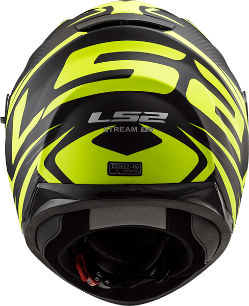 Casco LS2 320 Stream Evo Jink Amarillo / Negro / Mate
