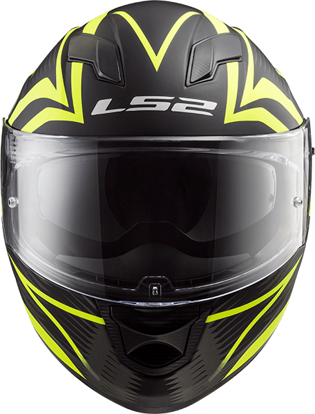 Casco LS2 320 Stream Evo Jink Amarillo / Negro / Mate