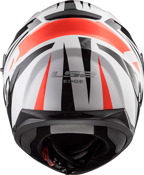 Casco LS2 320 Stream Commander Blanco / Negro / Brillo