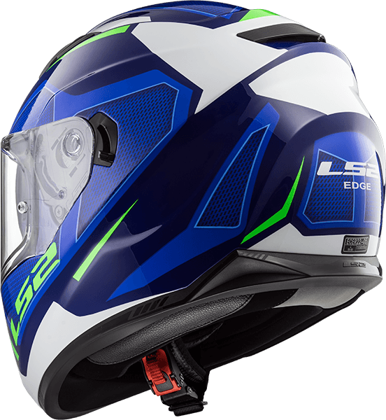 Casco LS2 320 Stream Axis Azul / Blanco / Brillo