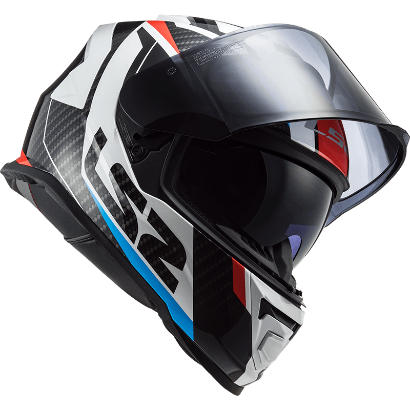 Casco LS2 800 Storm Racer Azul / Rojo / Brillo