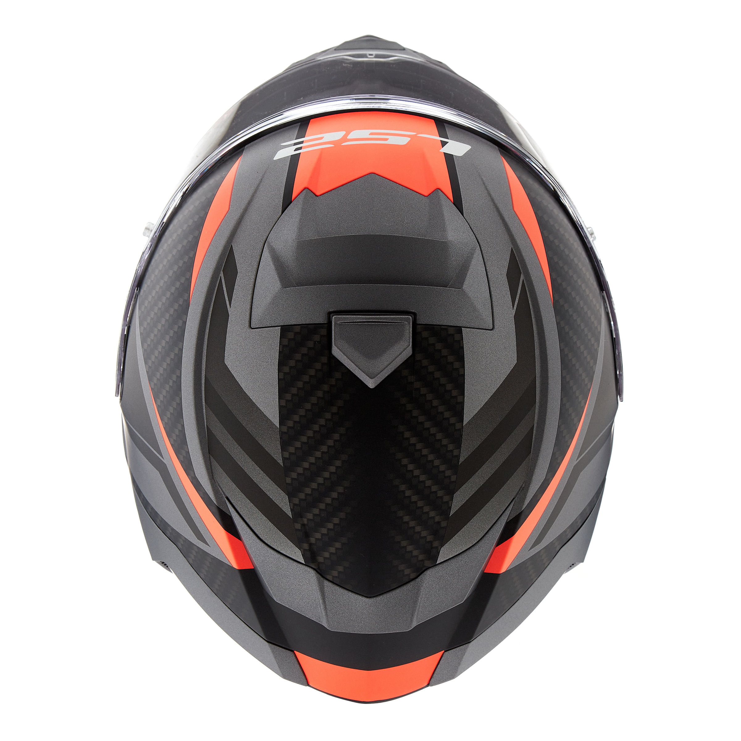 Casco LS2 800 Storm Racer Naranja / Negro / Mate