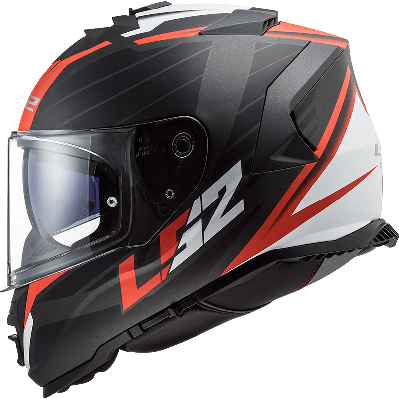 Casco LS2 800 Storm Nerve Negro / Rojo / Mate
