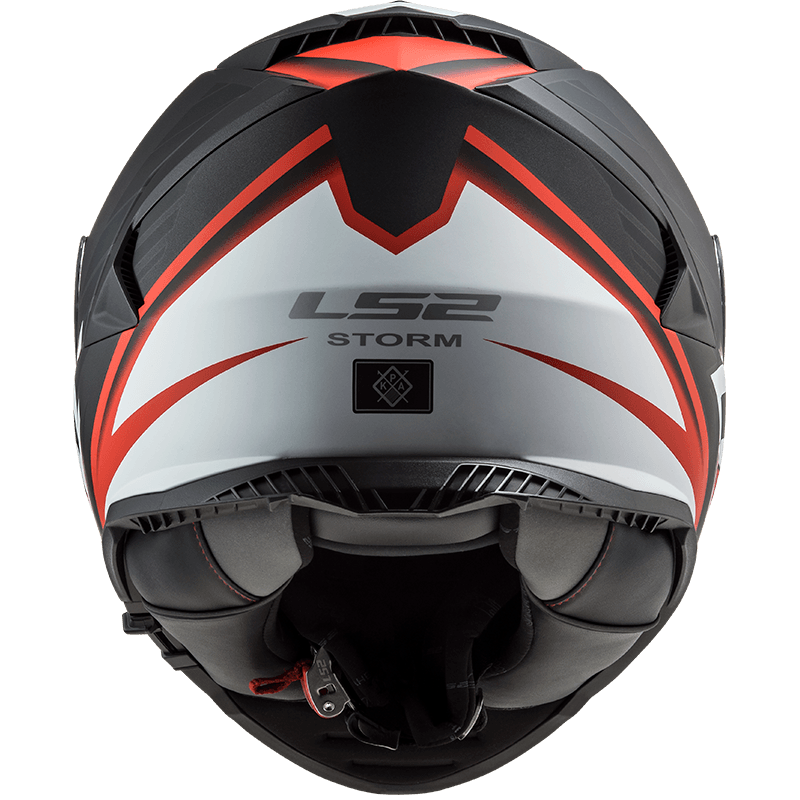 Casco LS2 800 Storm Nerve Negro / Rojo / Mate