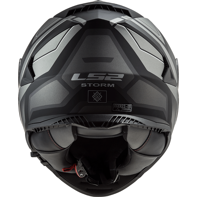 Casco LS2 800 Storm Solid Titanium / Mate
