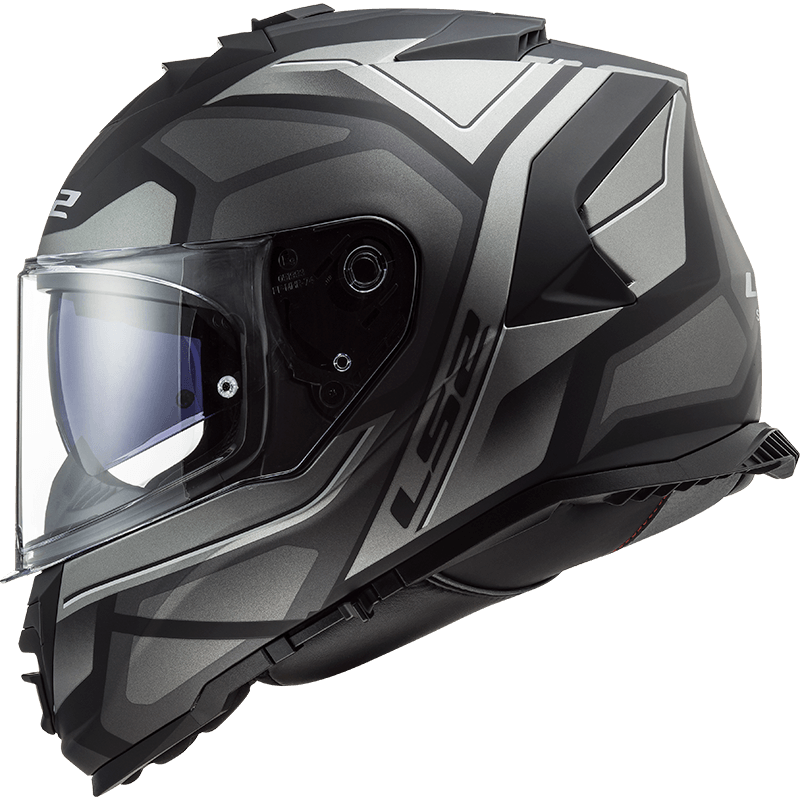 Casco LS2 800 Storm Solid Titanium / Mate