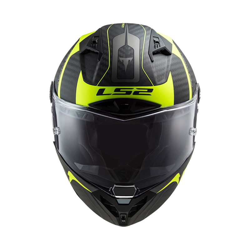 Casco LS2 805 Thunder Racing Amarillo / Negro / Mate
