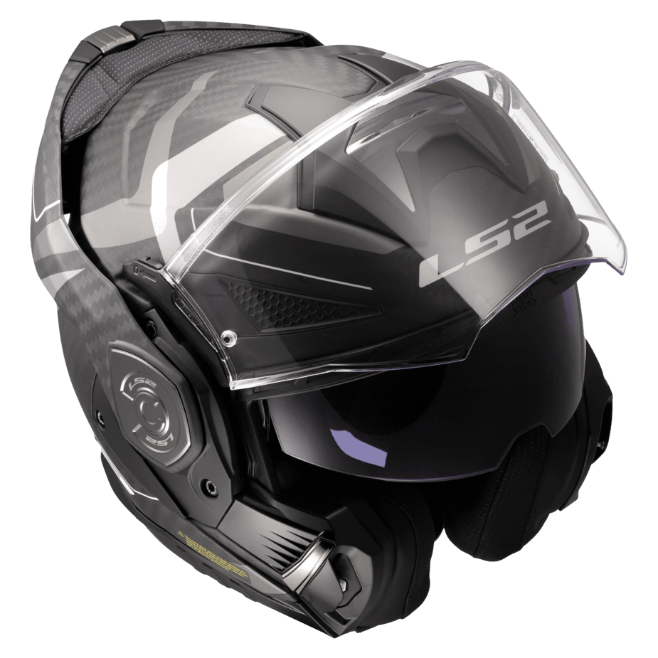 Casco LS2 901 Advant X Horizon Carbono Negro / Gris / Mate