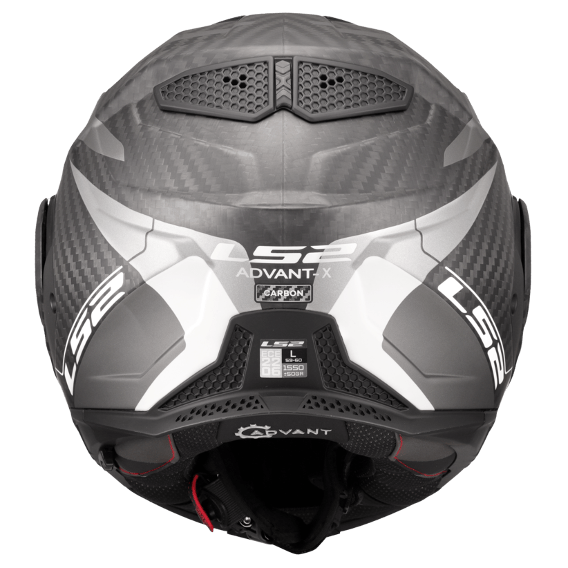 Casco LS2 901 Advant X Horizon Carbono Negro / Gris / Mate