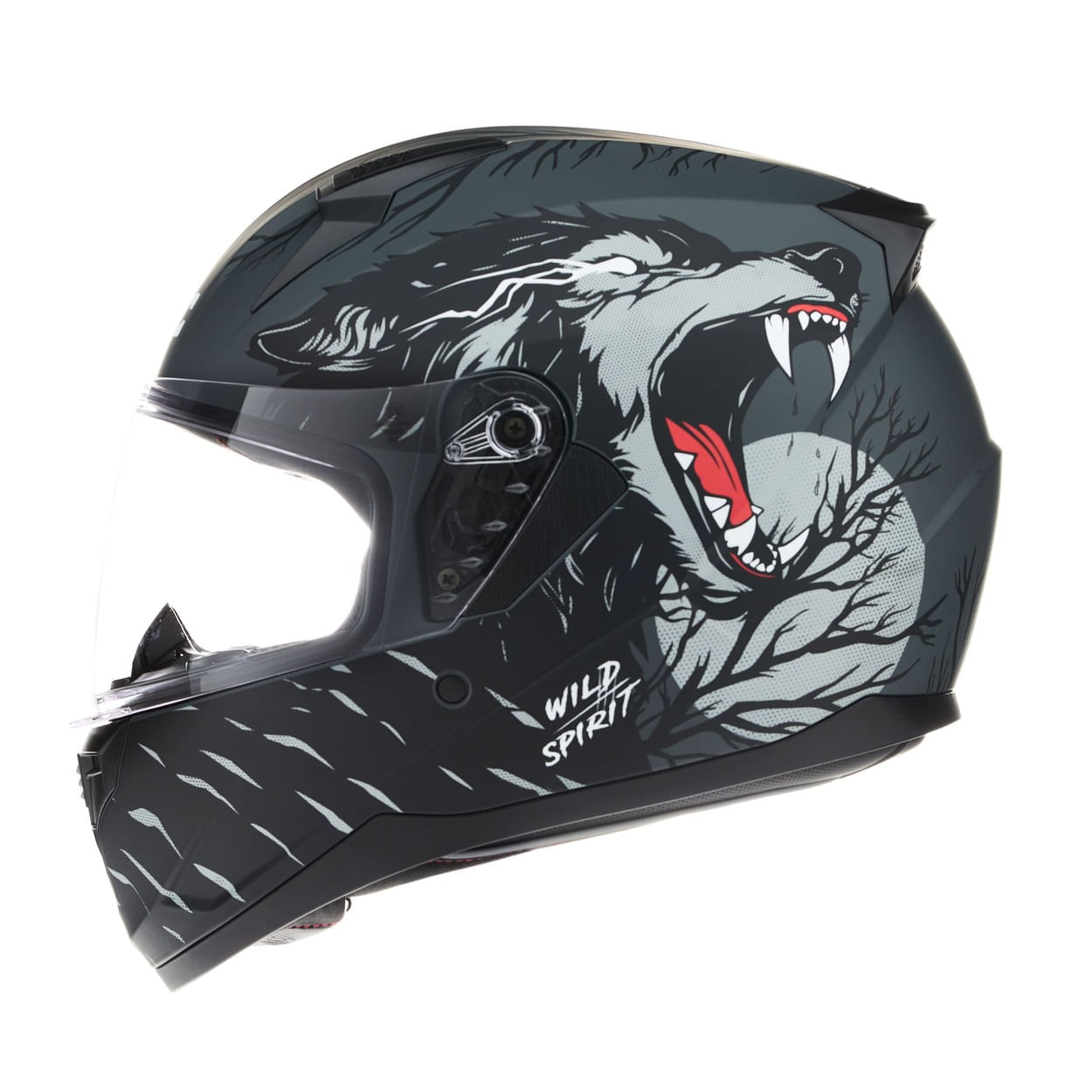 Casco MAC 067 Bass Edición Limitada Negro / Rojo / Mate