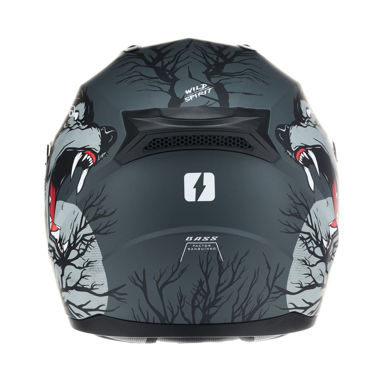 Casco MAC 067 Bass Edición Limitada Negro / Rojo / Mate