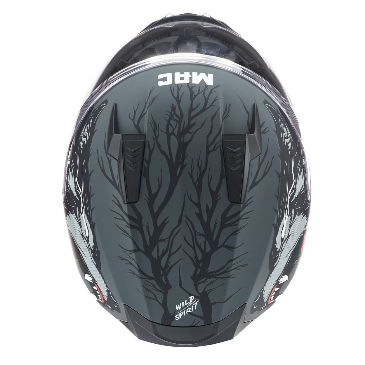 Casco MAC 067 Bass Edición Limitada Negro / Rojo / Mate