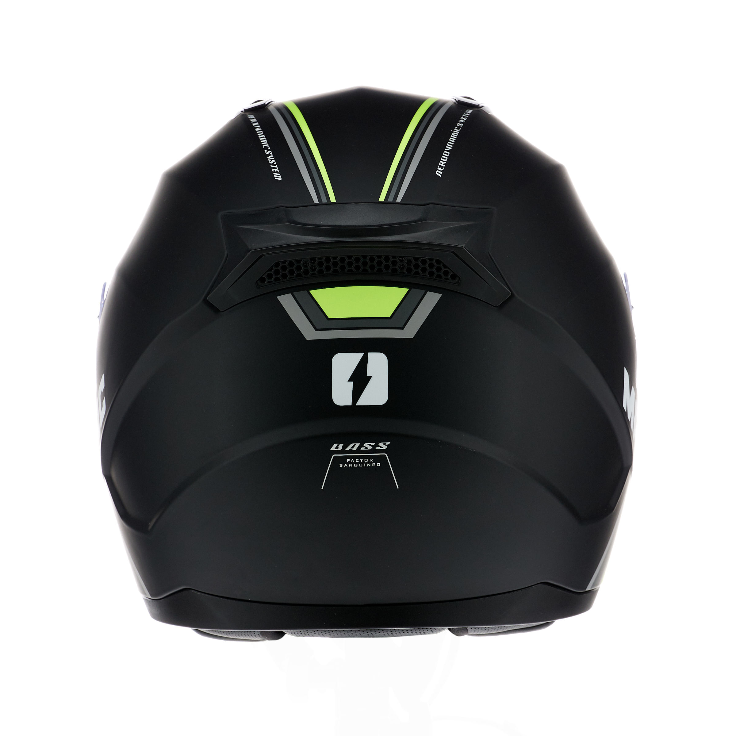 Casco MAC 067 Bass Spoon Amarillo / Gris / Mate