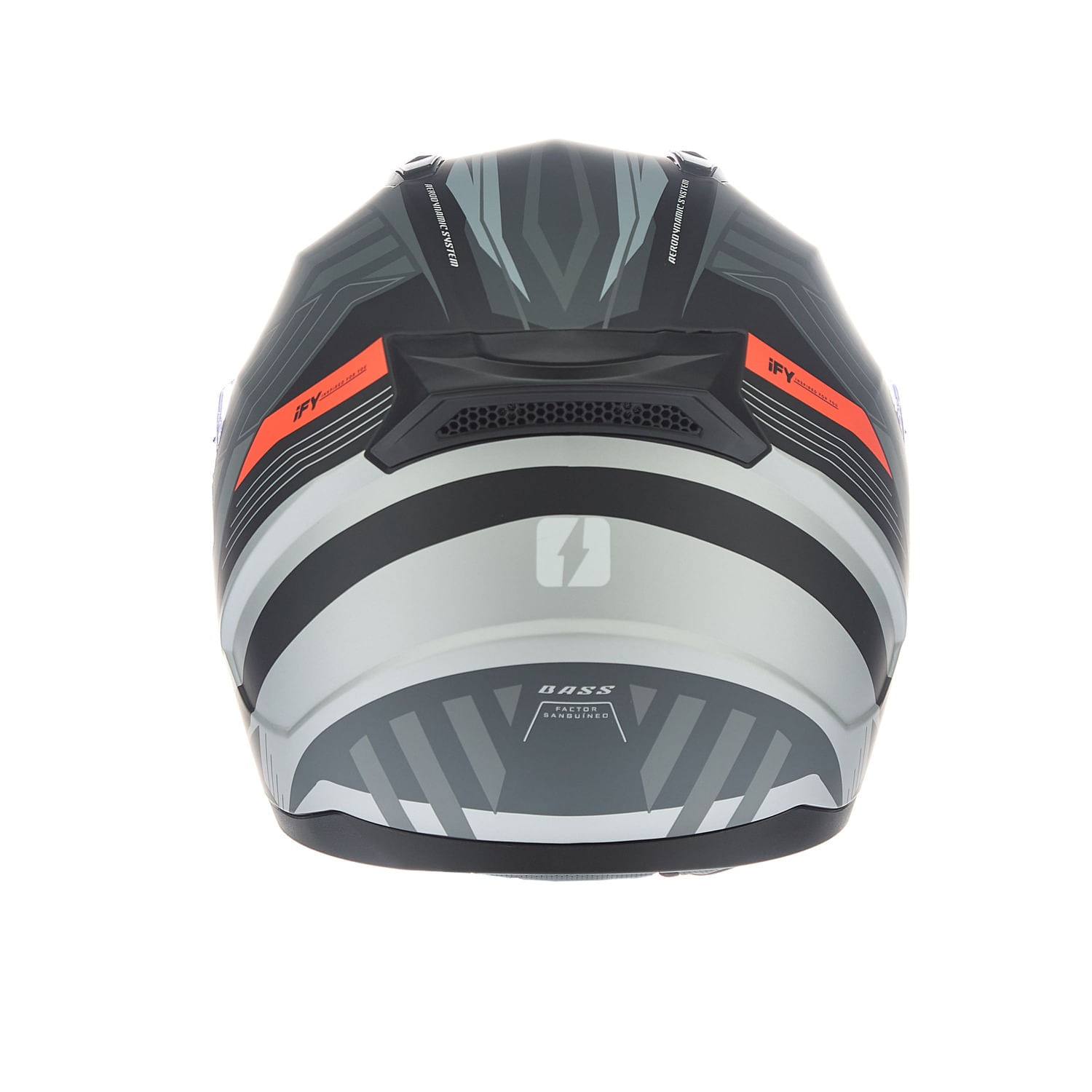 Casco MAC 067 Bass Weez Gris / Negro / Mate