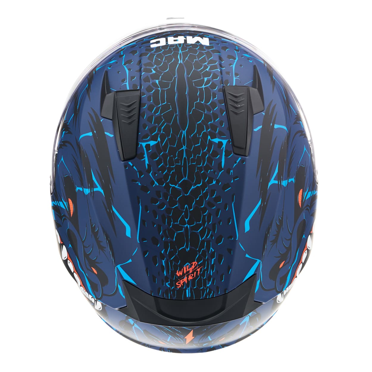 Casco MAC 067 Bass Edición Limitada Negro / Rojo / Mate