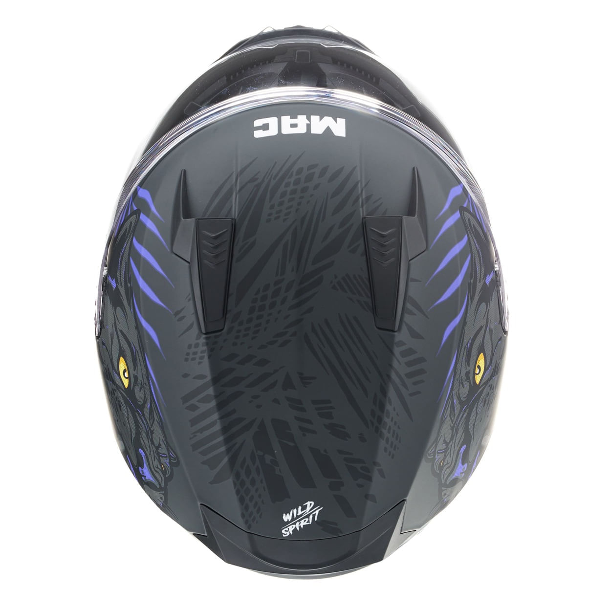 Casco MAC 067 Bass Edición Limitada Negro / Violeta / Mate