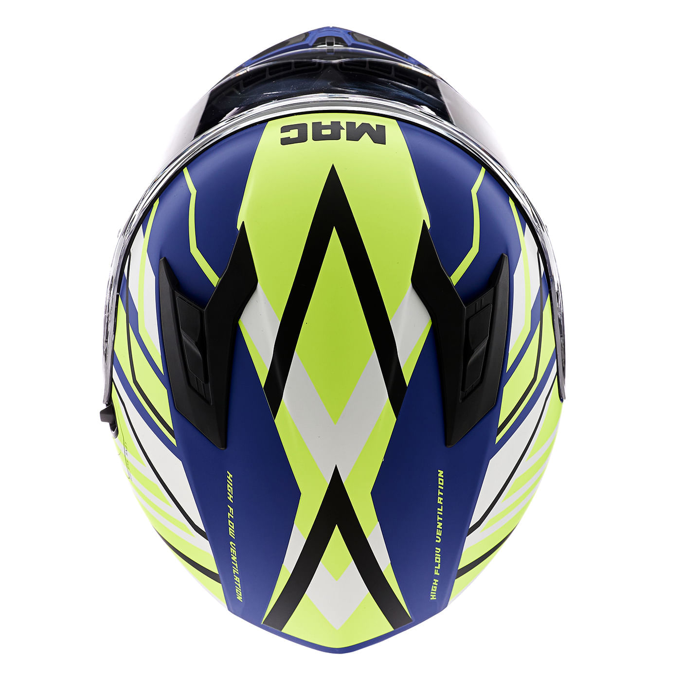 Casco MAC 825 Speed 2.0 Cran Amarillo / Negro / Mate