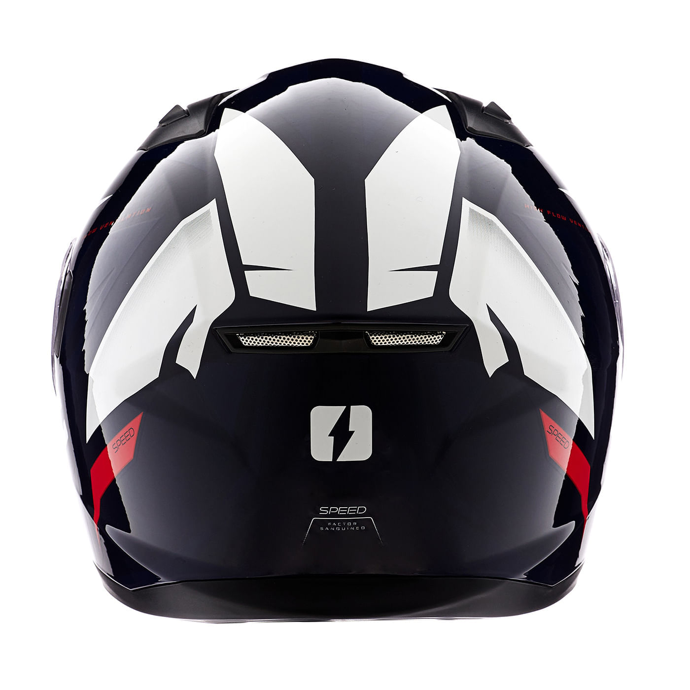 Casco MAC 825 Speed Joy Azul / Blanco / Brillo