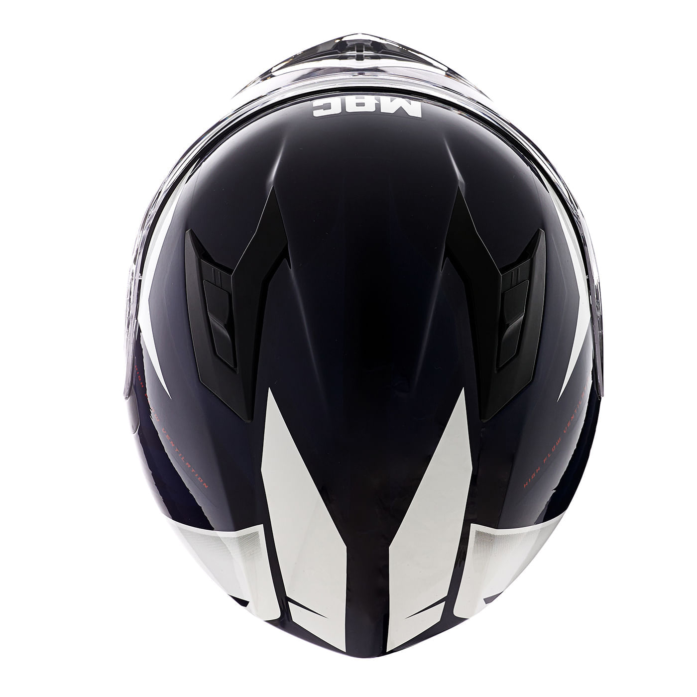 Casco MAC 825 Speed Joy Azul / Blanco / Brillo