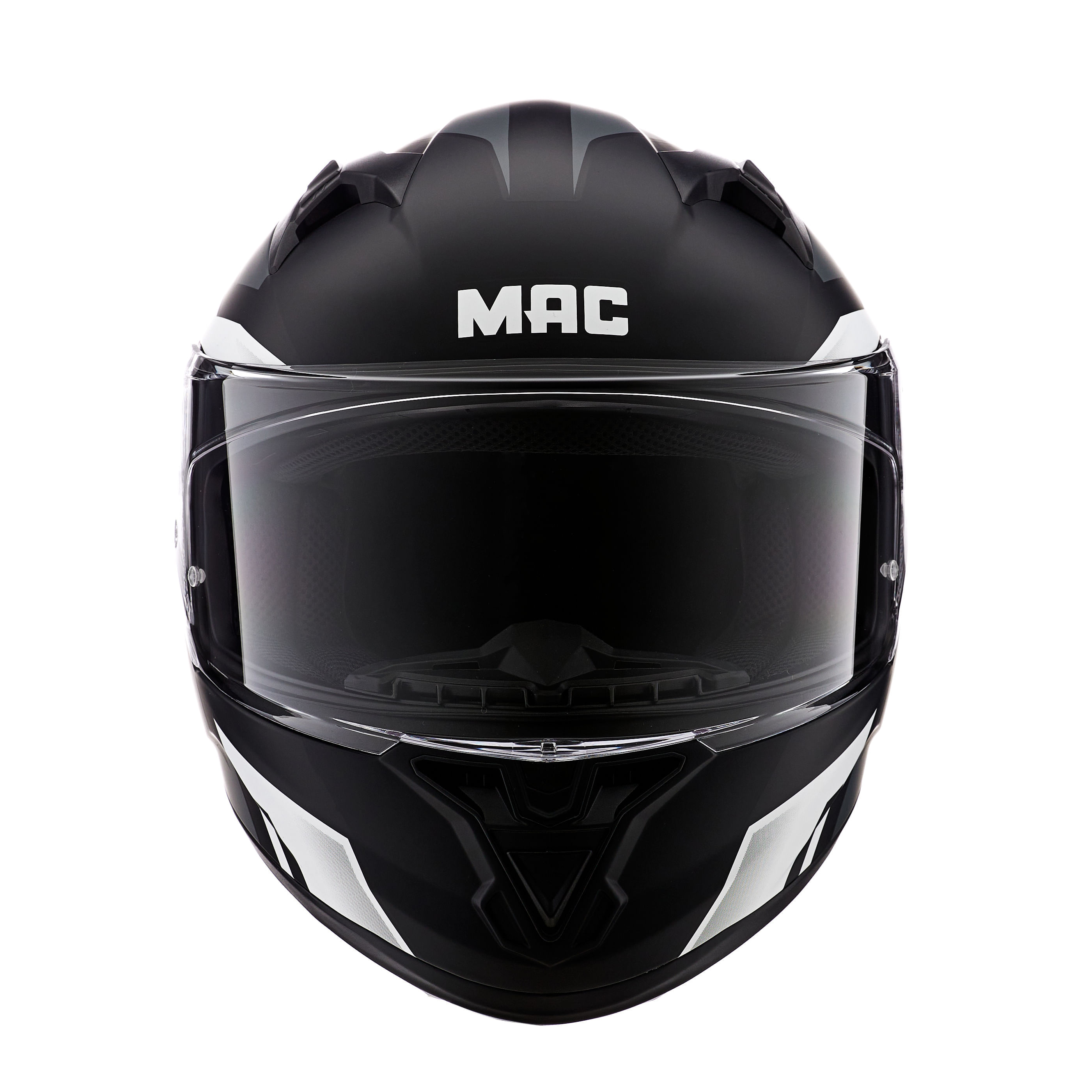 Casco MAC 825 Speed Joy Blanco / Negro / Mate