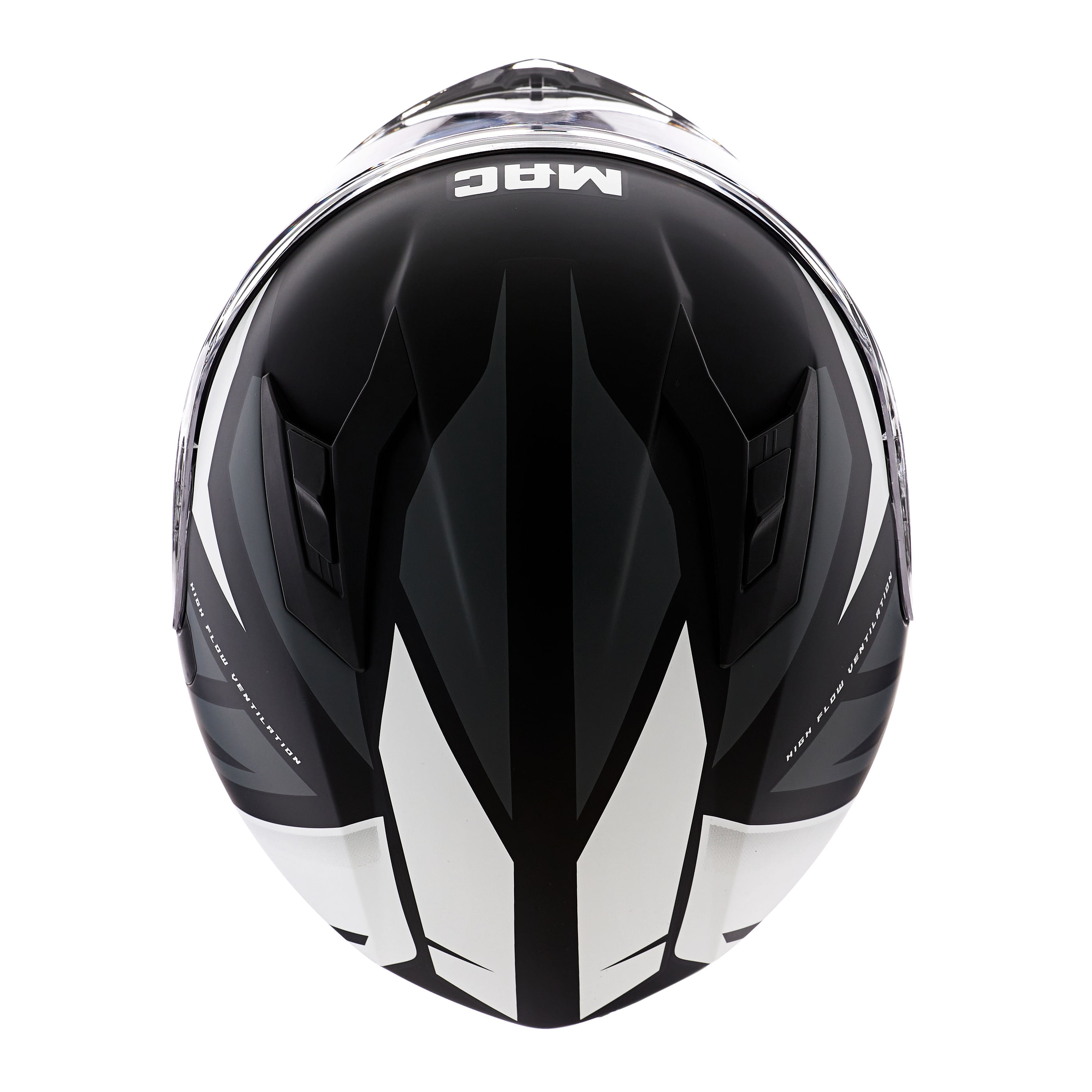 Casco MAC 825 Speed Joy Blanco / Negro / Mate