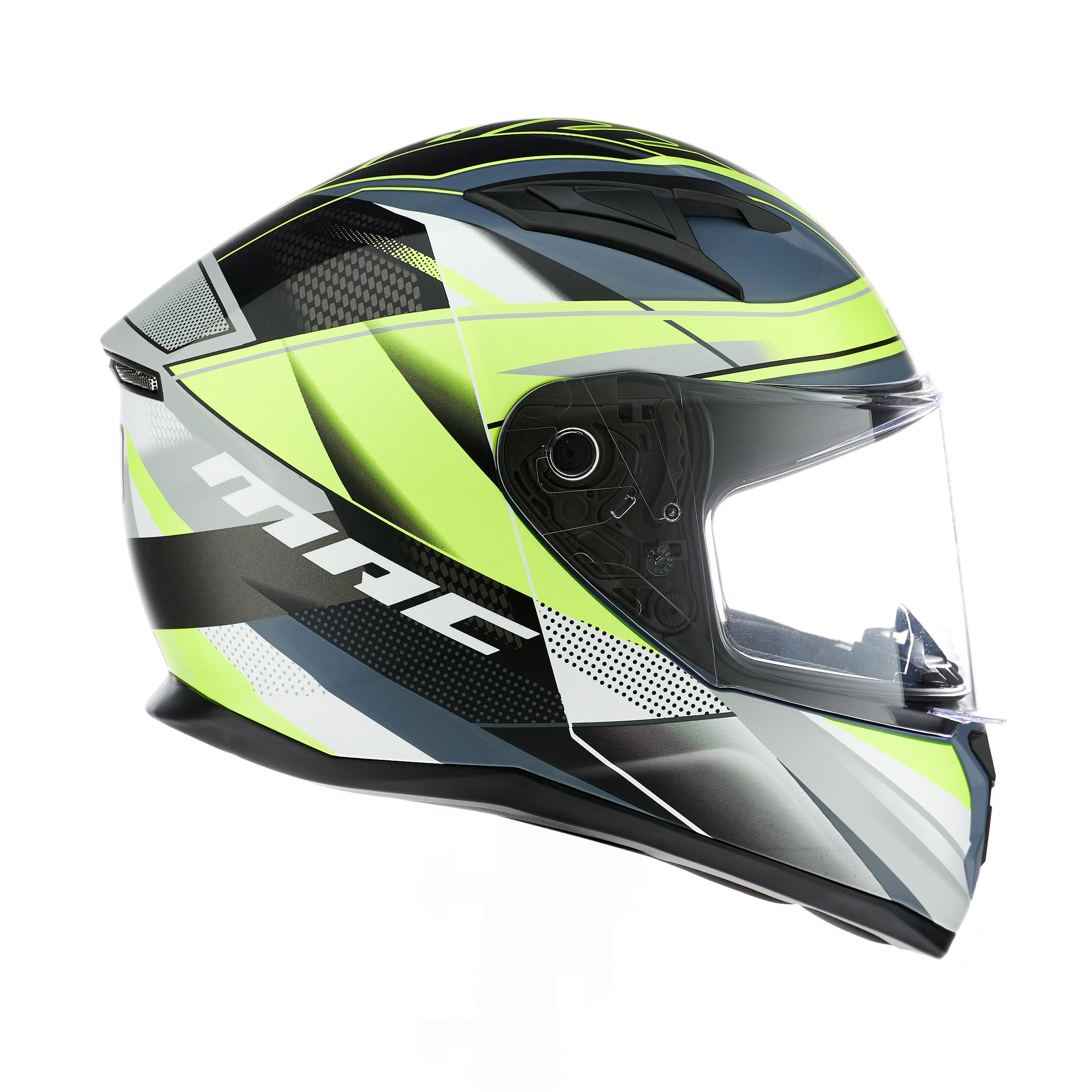 Casco MAC 825 Speed Razor Amarillo / Mate