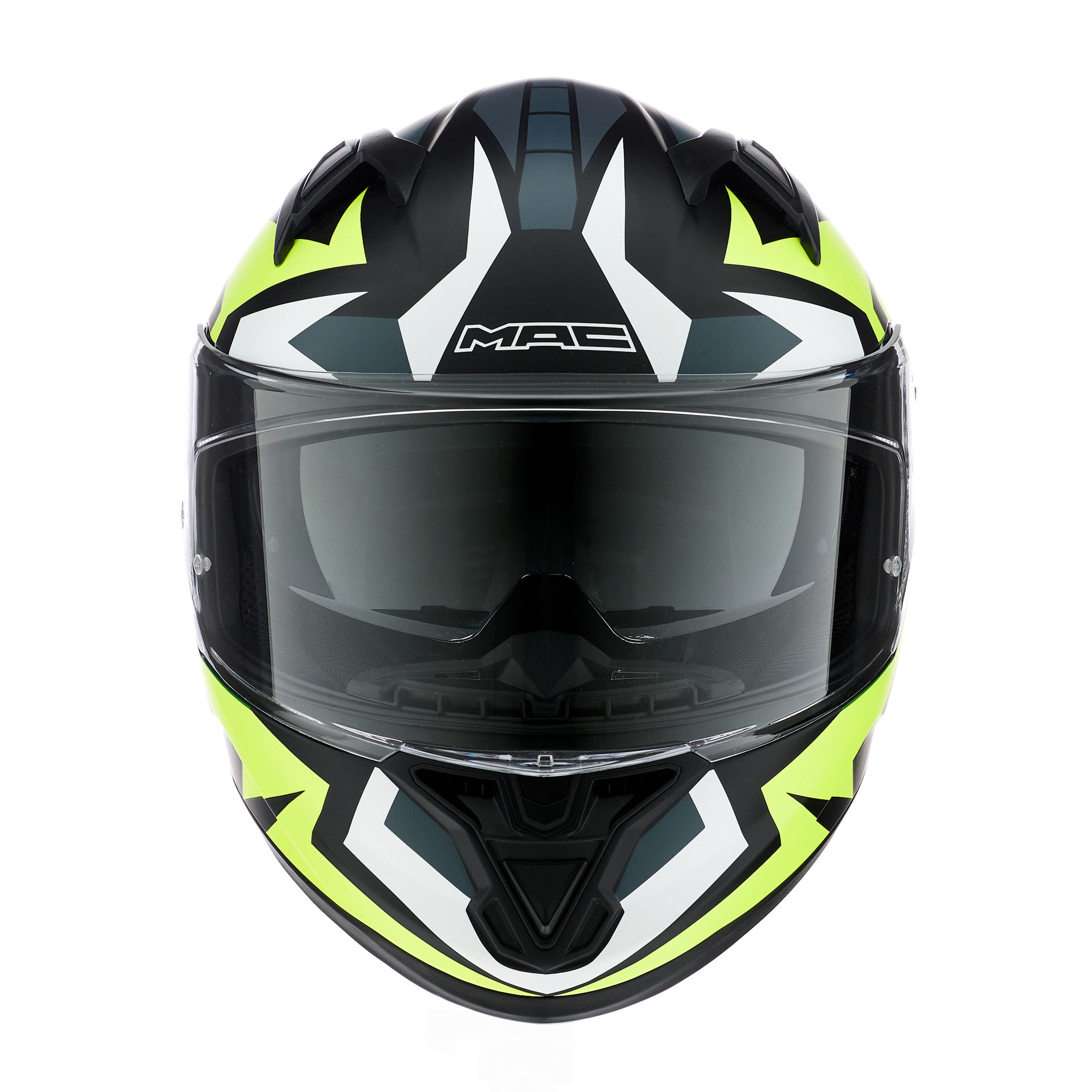Casco MAC 825 Speed 2.0 Tame Amarillo / Negro / Mate