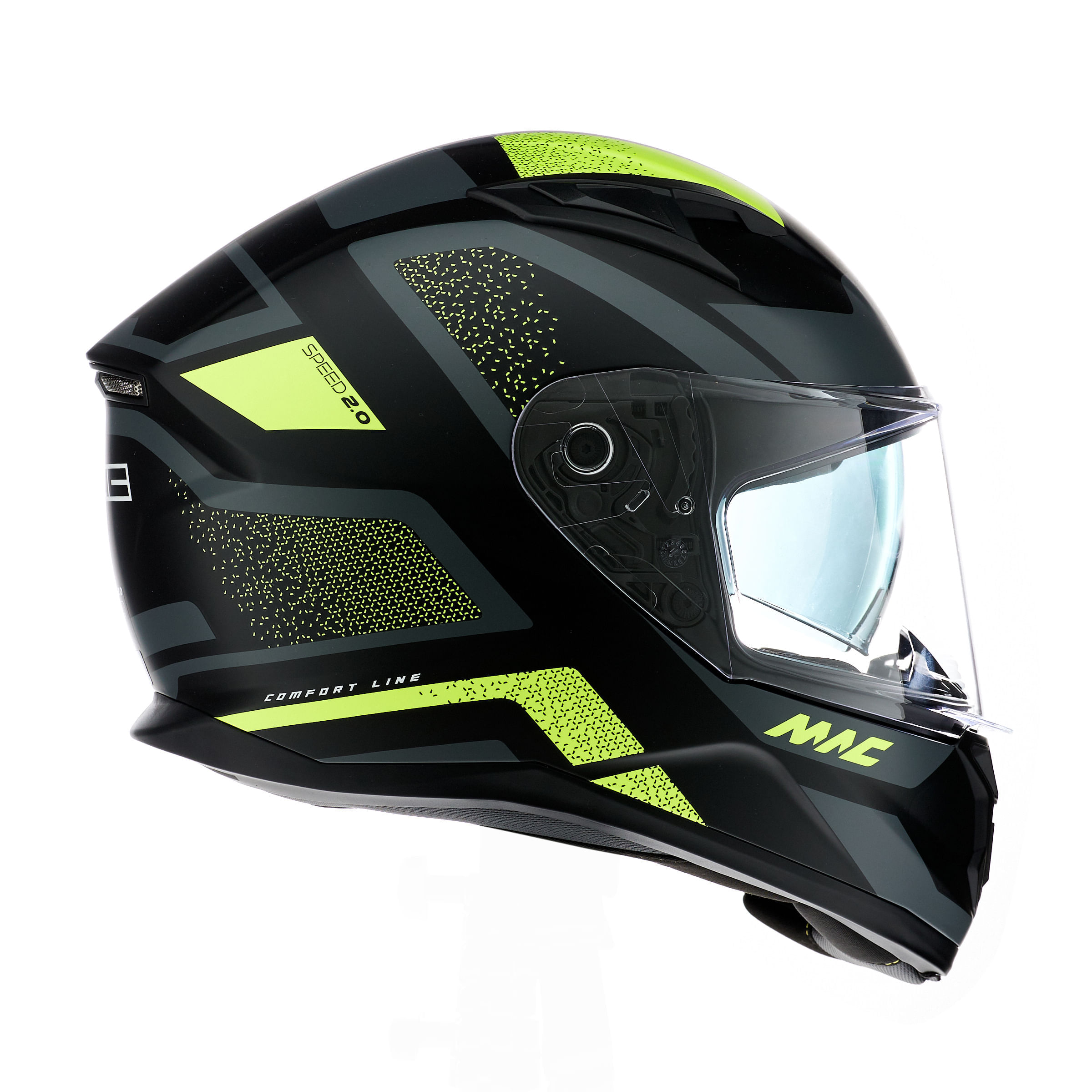 Casco MAC 825 Speed 2.0 Neo Negro / Mate