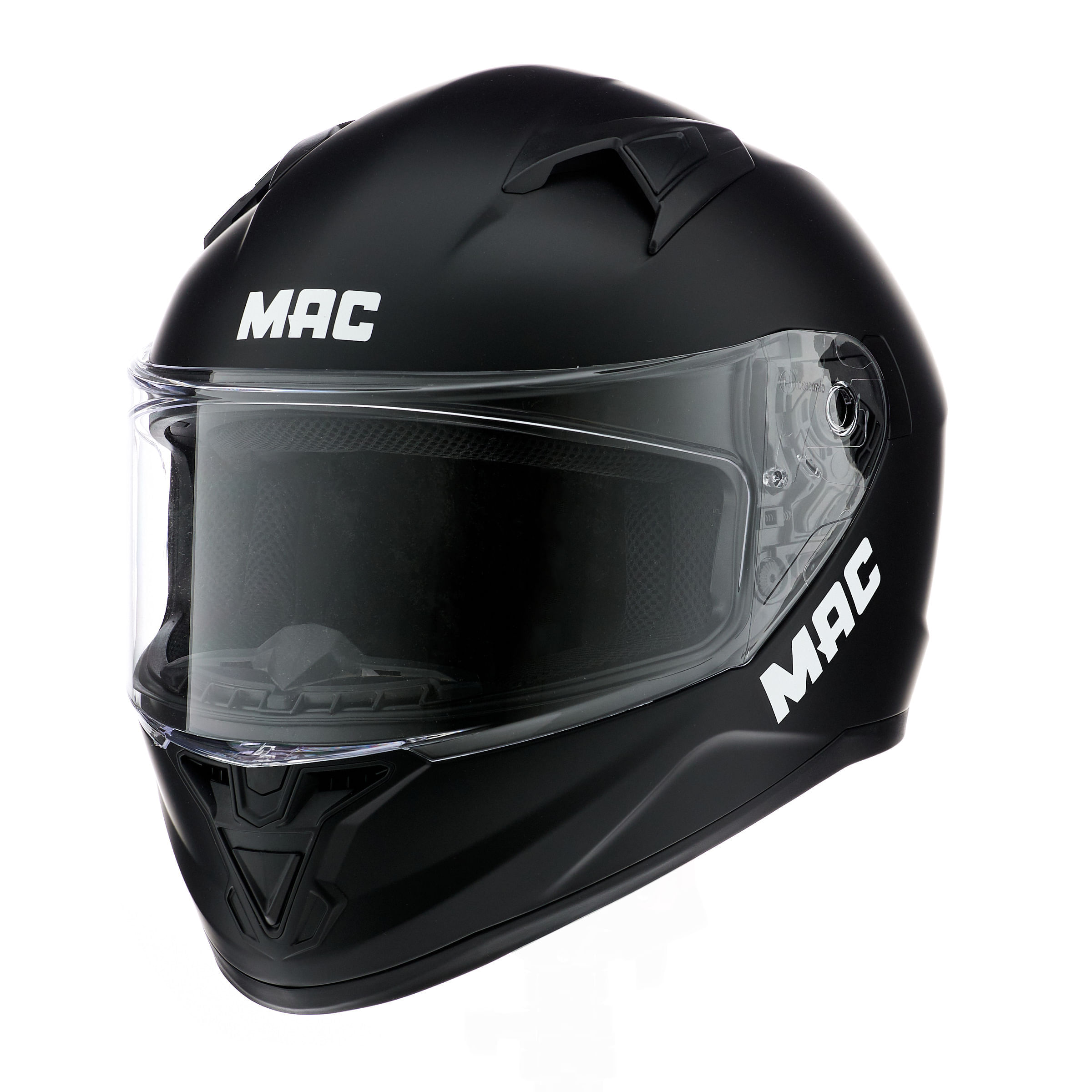 Casco MAC 825 Speed Solid Negro / Mate