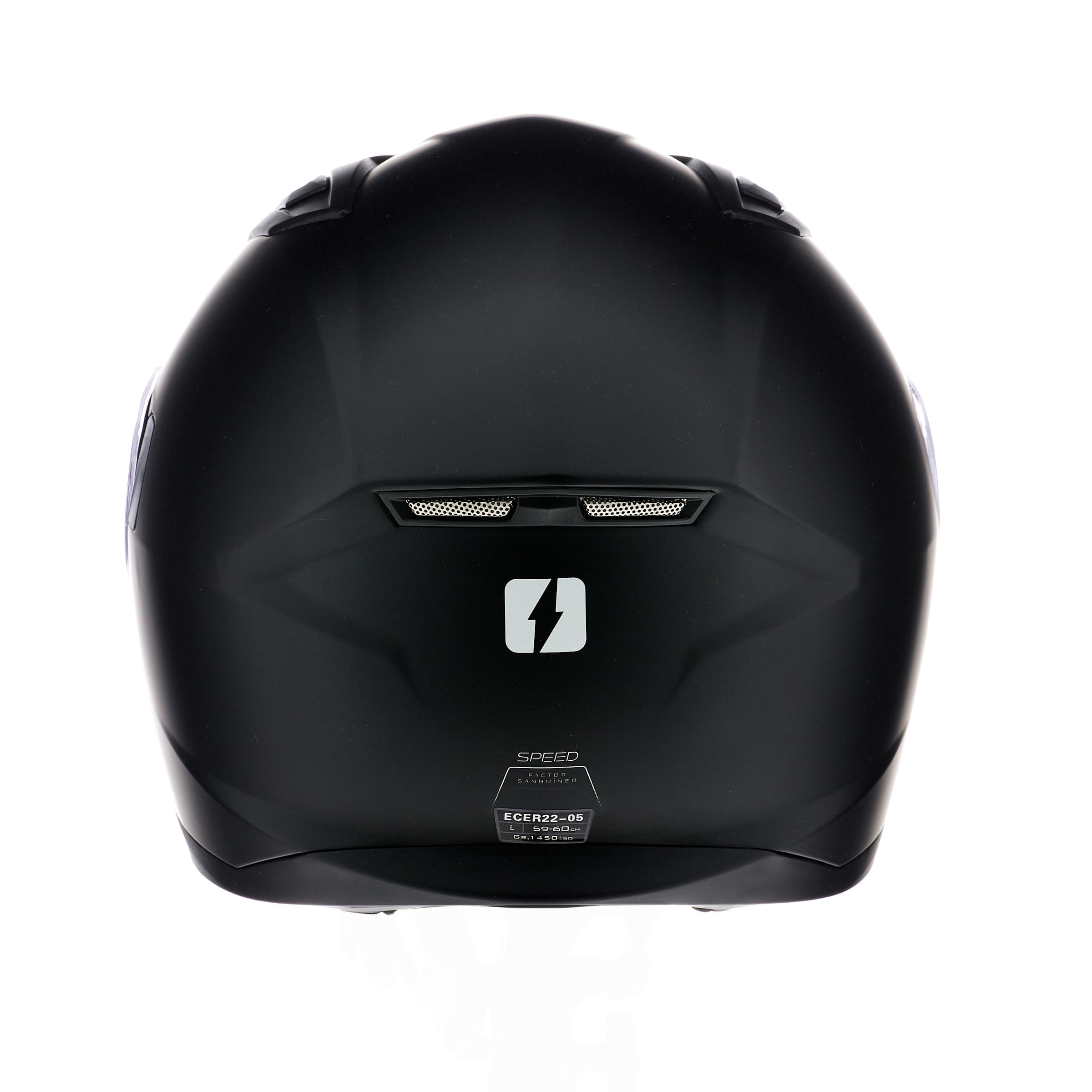 Casco MAC 825 Speed Solid Negro / Mate