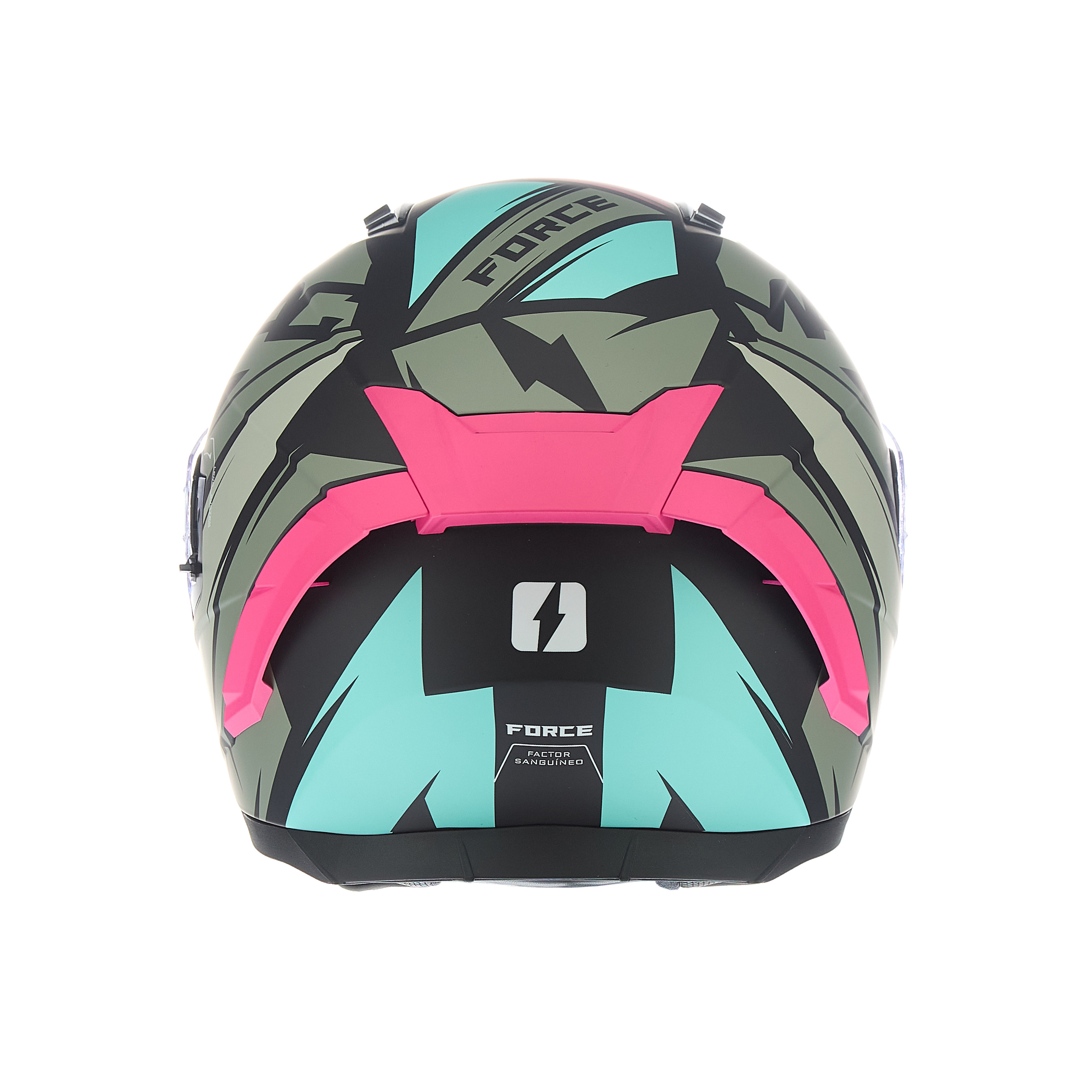 Casco MAC 069 Force Arkang Rosa / Gris /  Mate