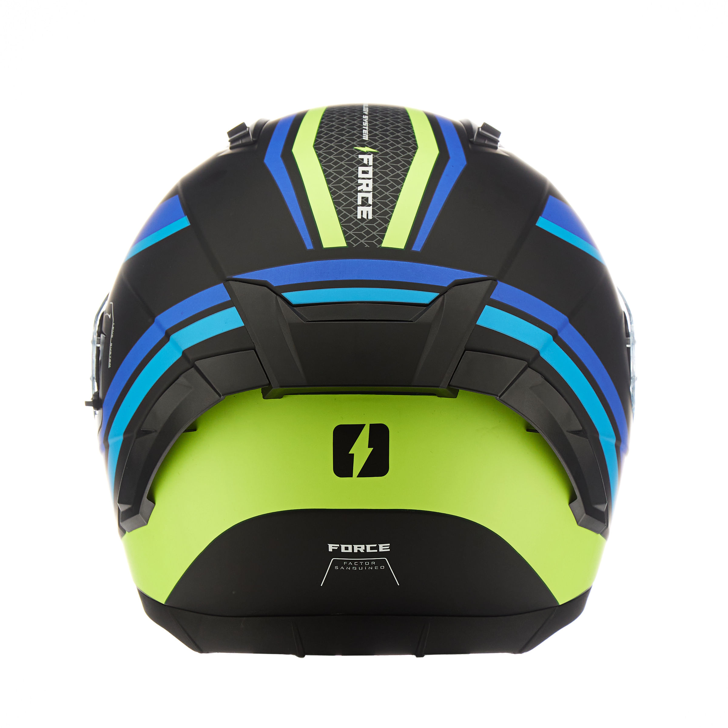 Casco MAC 069 Force Ottis Azul / Negro / Mate