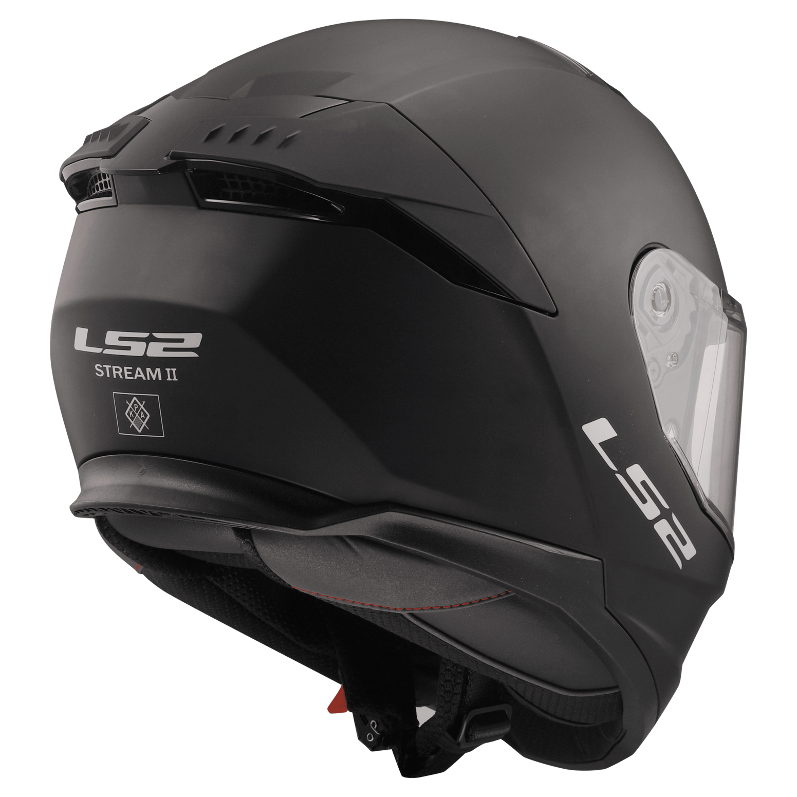 Casco LS2 808 Stream II Solid Negro / Mate