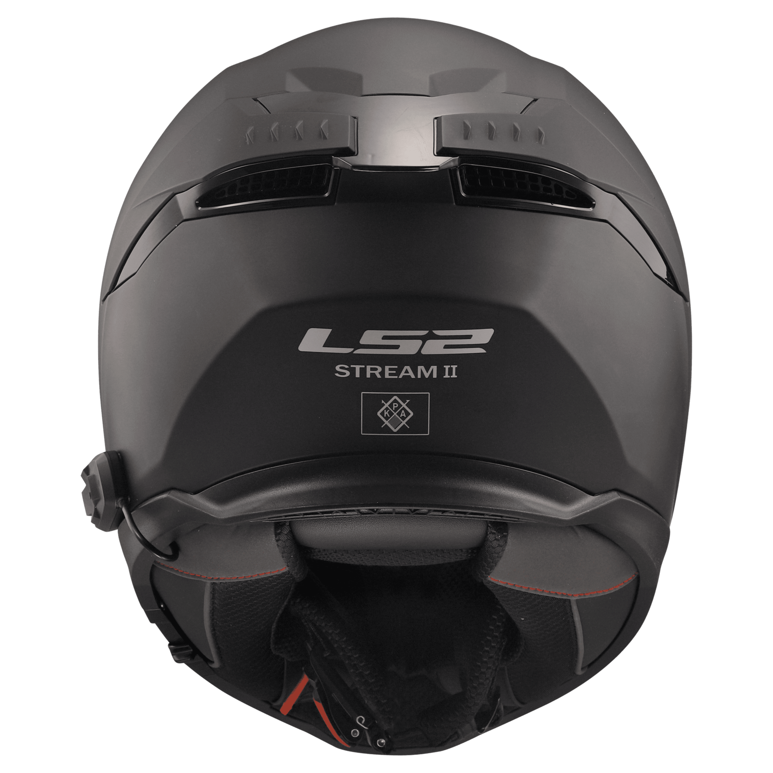 Casco LS2 808 Stream II Solid Negro / Mate
