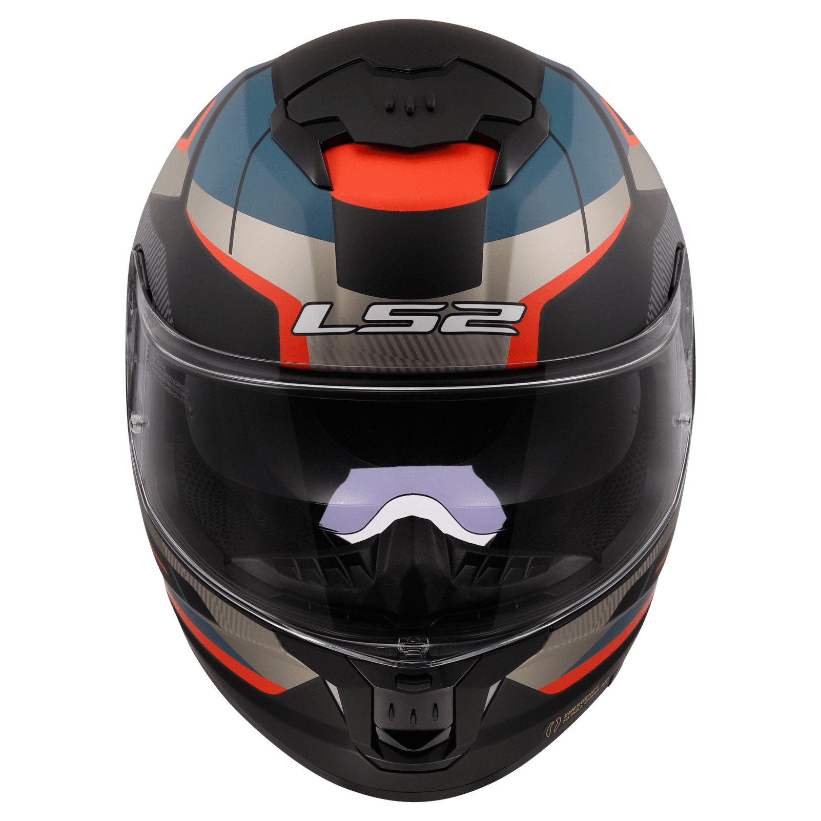 Casco LS2 808 Stream II Road Azul / Negro / Mate