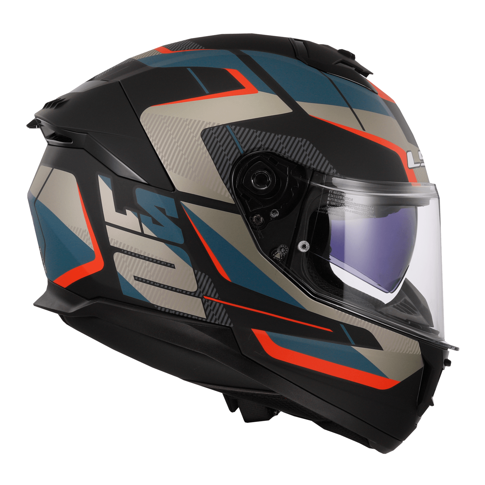 Casco LS2 808 Stream II Road Azul / Negro / Mate