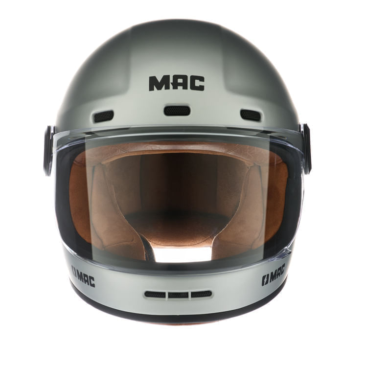 Casco MAC 006 Rooster Solid Gris / Mate