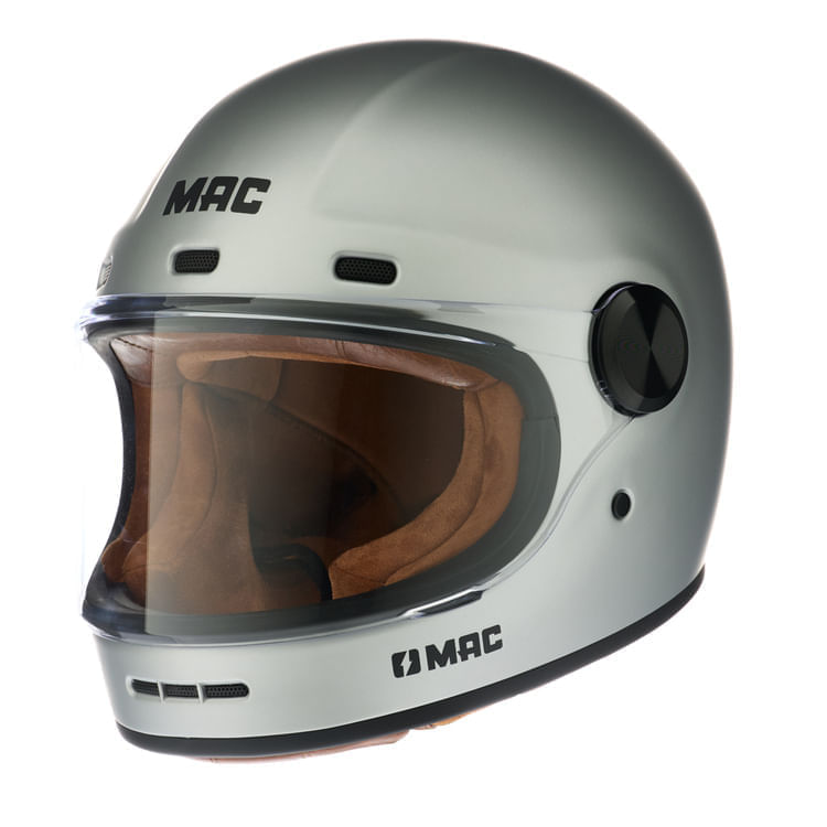 Casco MAC 006 Rooster Solid Gris / Mate