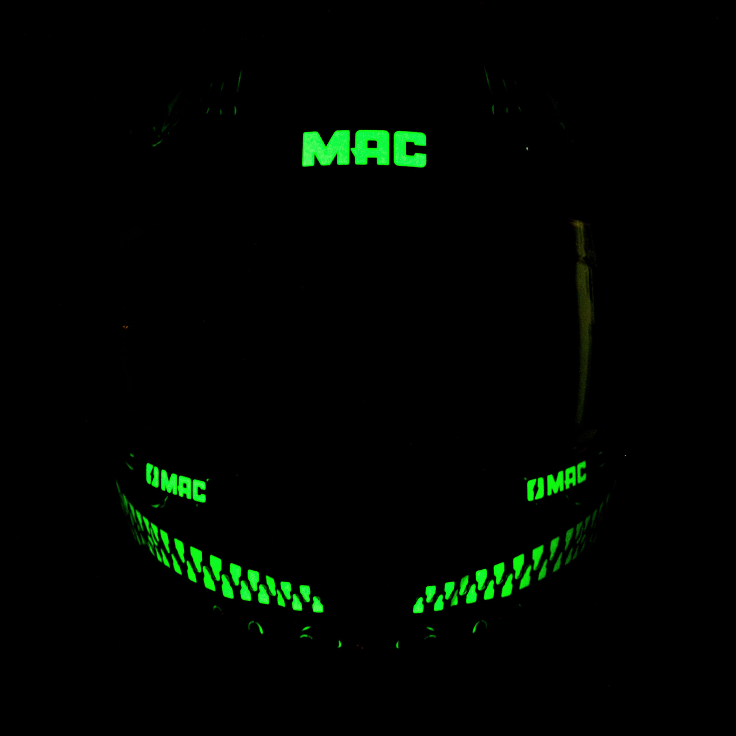 Casco MAC 070 Volt Sadiko Naranja / Negro / Brillo